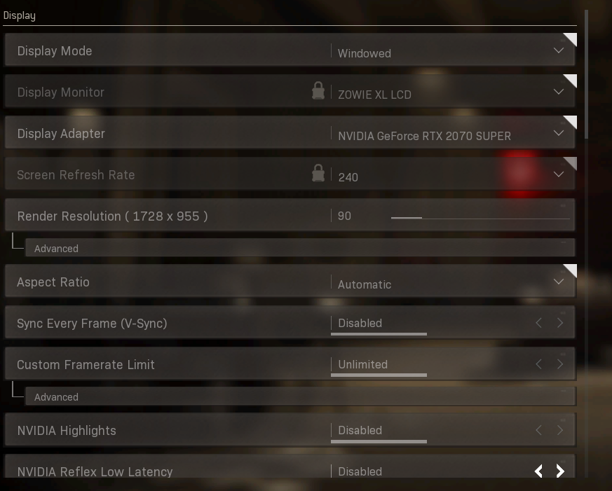 nvidia overlay settings warzone