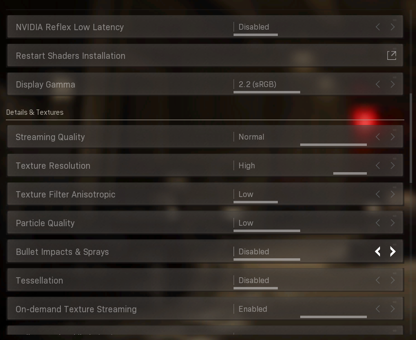 nvidia overlay settings warzone