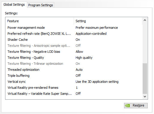 Best Nvidia Control Panel Settings For Max Fps The Vr Soldier