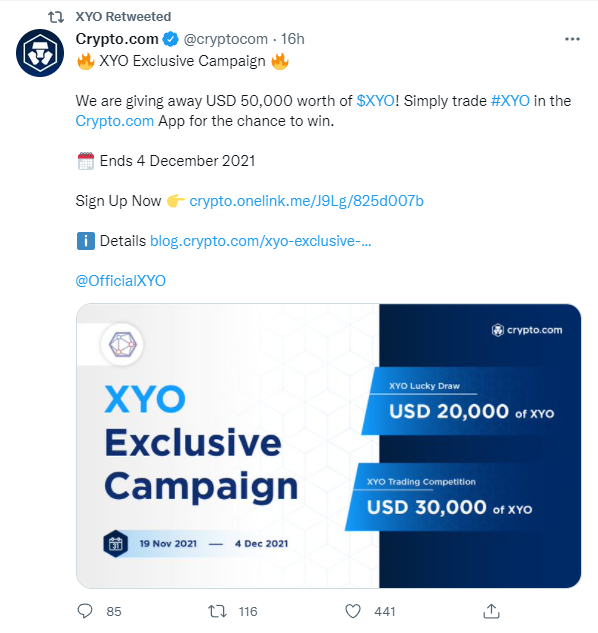 crypto.com xyo