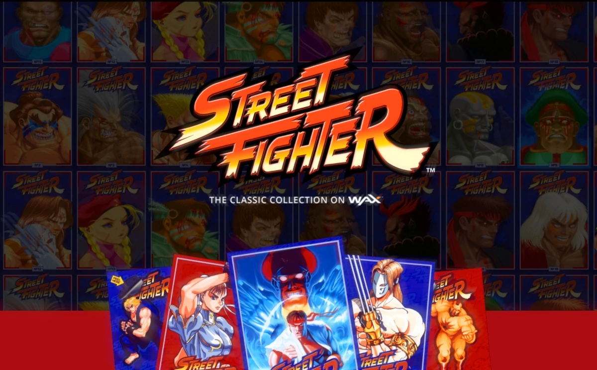 street fighter wax nft