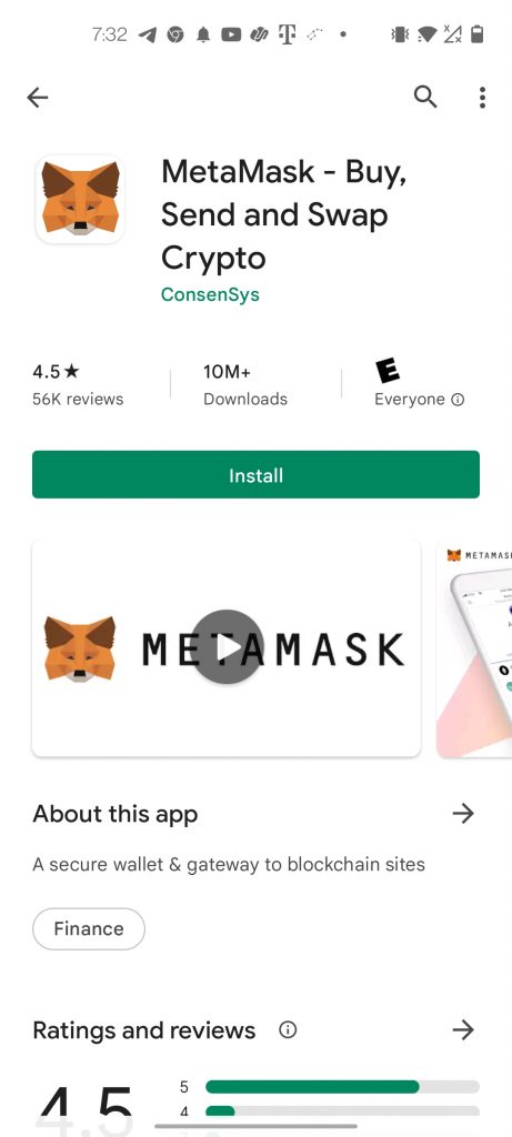 can you store omg in your metamask wallet