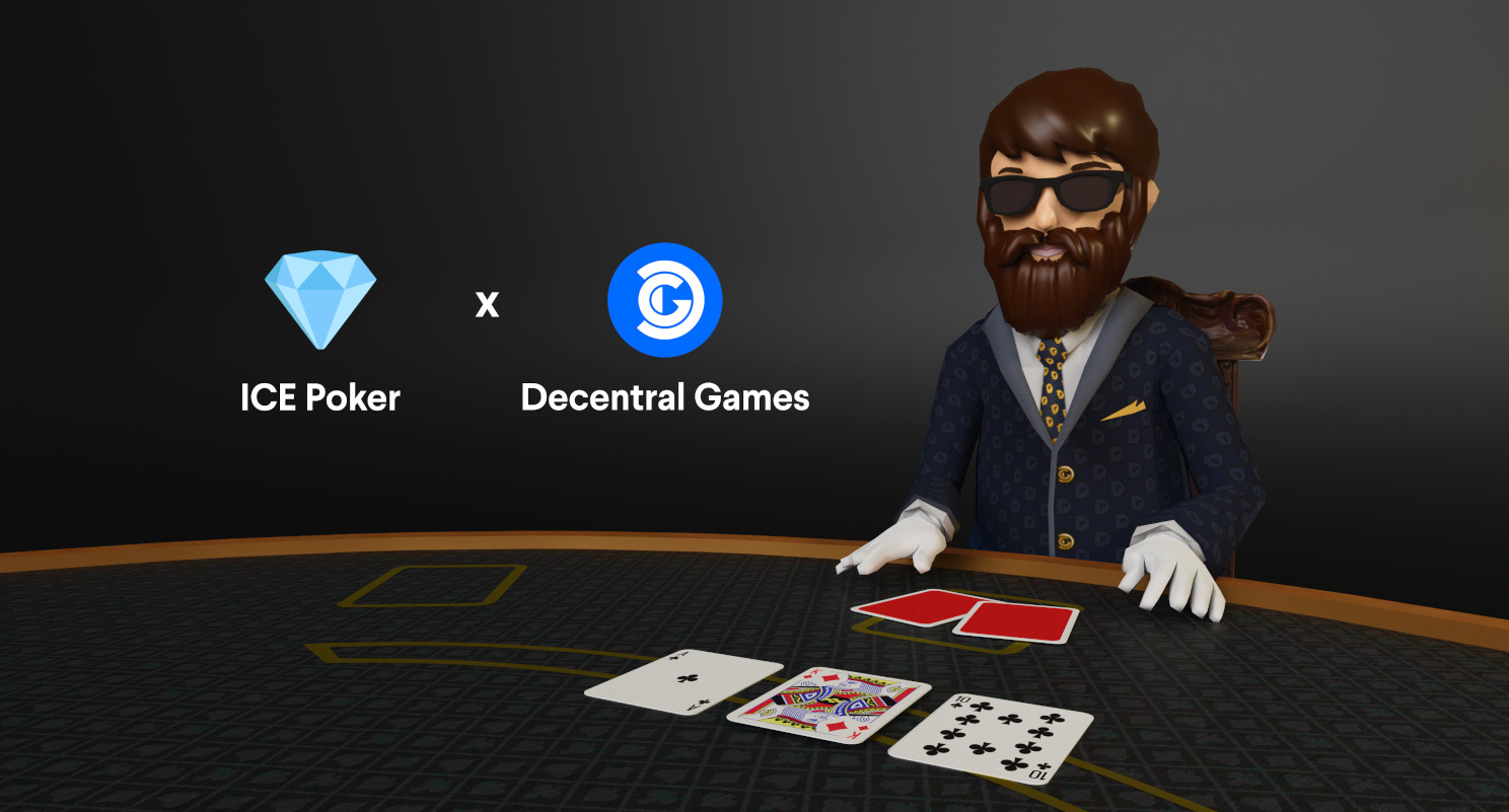 jeux décentralisés ICE Poker table