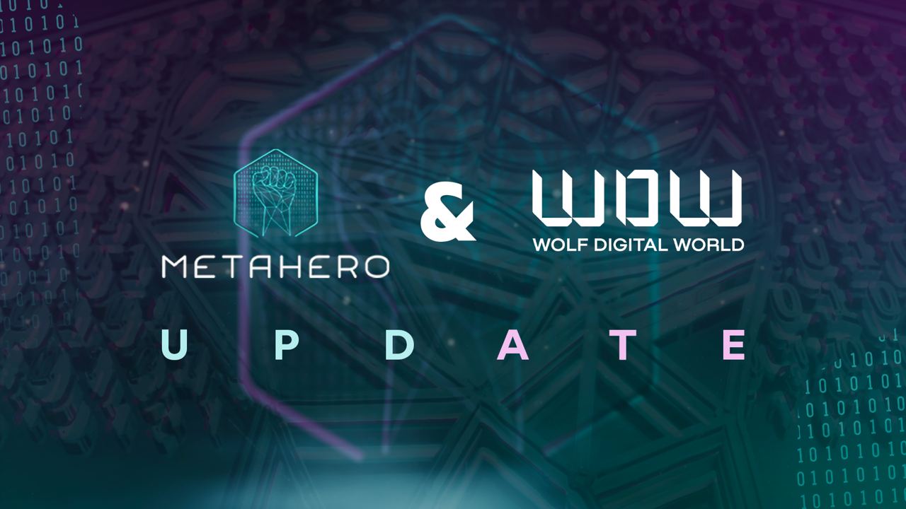 metahero and wolf digital world society
