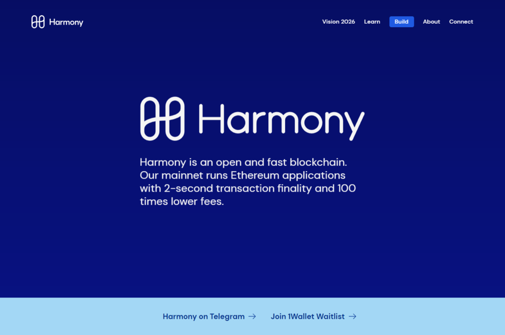 harmony one ecosystem