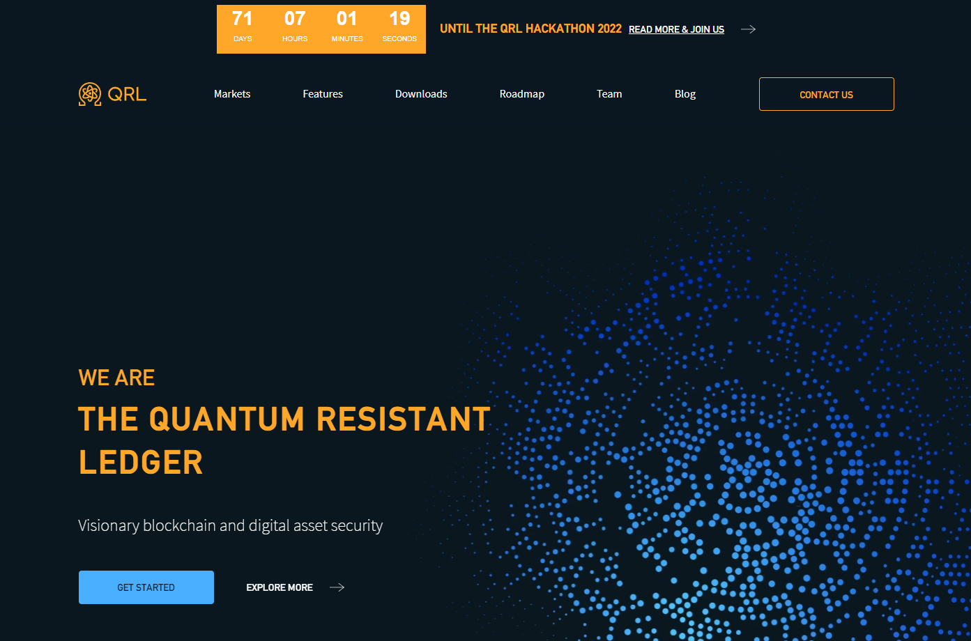 TheQRL quantum resistant blockchain crypto token