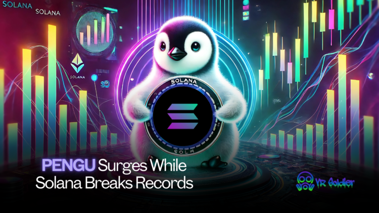 PENGU Surges While Solana Breaks Records