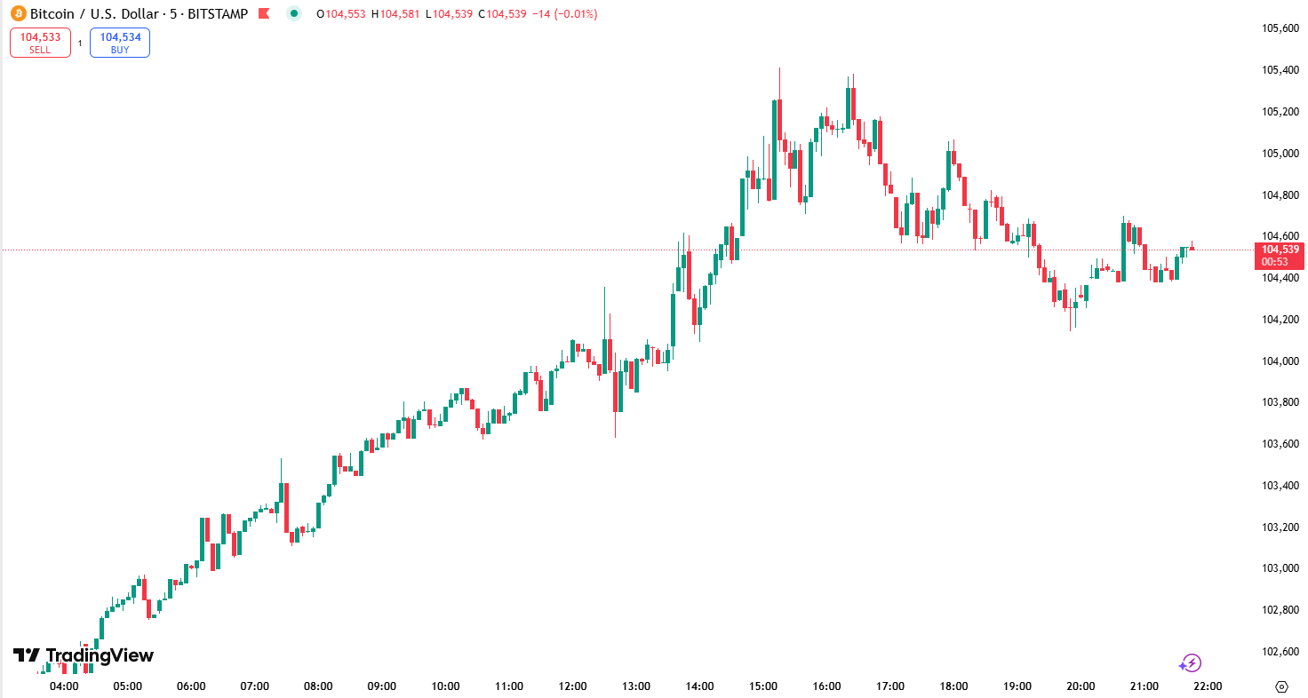Trump vs Elon Musk: Bitcoin Dips as Tesla Crashes