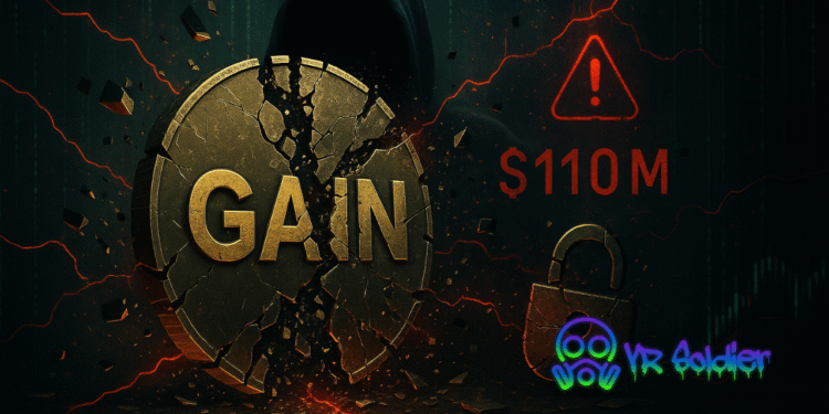 $110M GAIN Hack Rocks Market — Is the Bounce Just a Trap?