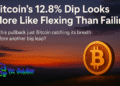 Bitcoin 12.8% Dip Looks More Like Flexing Than Failing