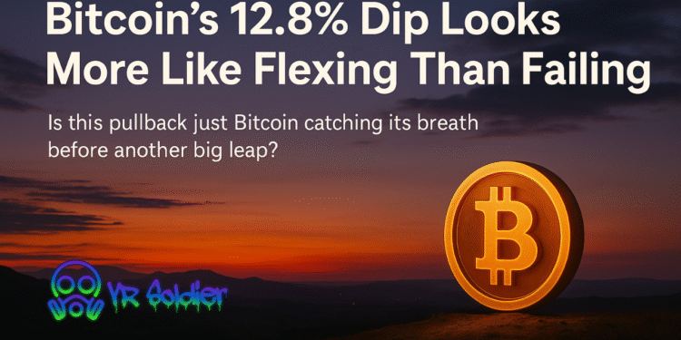 Bitcoin 12.8% Dip Looks More Like Flexing Than Failing