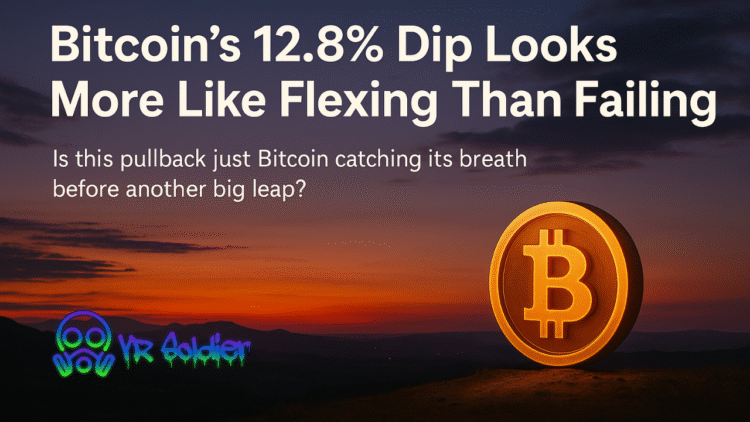 Bitcoin 12.8% Dip Looks More Like Flexing Than Failing