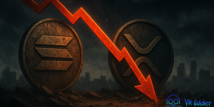 Solana and XRP Decline Despite 2025 Milestones
