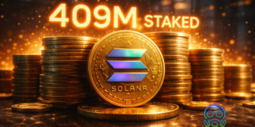 Solana Reaches 409 Million Staked SOL as Price Remains Weak
